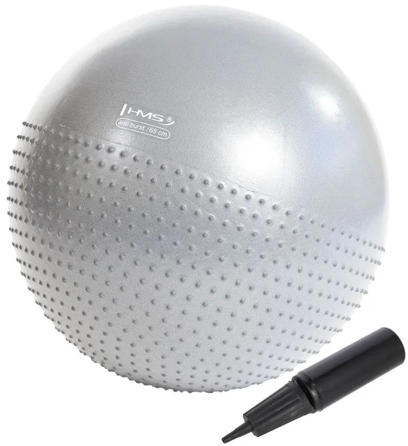 Fitball Hms YB03 65сm (Light Grey) - 2