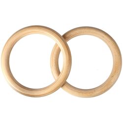 Гимнастические кольца HMS Premium TX08 (Black/Brown) Thumb