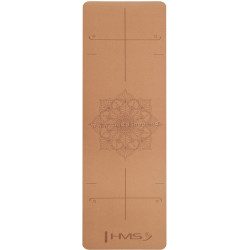 Коврик для йоги HMS YM11 TPE Cork (Brown)