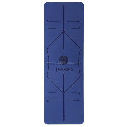 Covoras pentru yoga HMS YM10 TPE (Dark Blue)