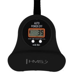 Магнитный массажный обруч с утяжелителем HMS HHM13 (Black/Gold) Thumb