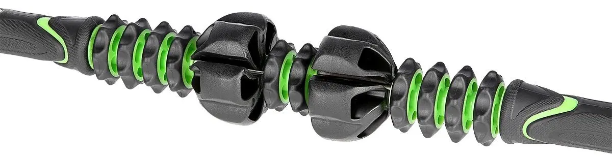 Bara pentru masaj HMS MS01 (Black/Green) - 4