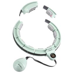 Массажный обруч с утяжелителем HMS HHM13 (Green) Thumb