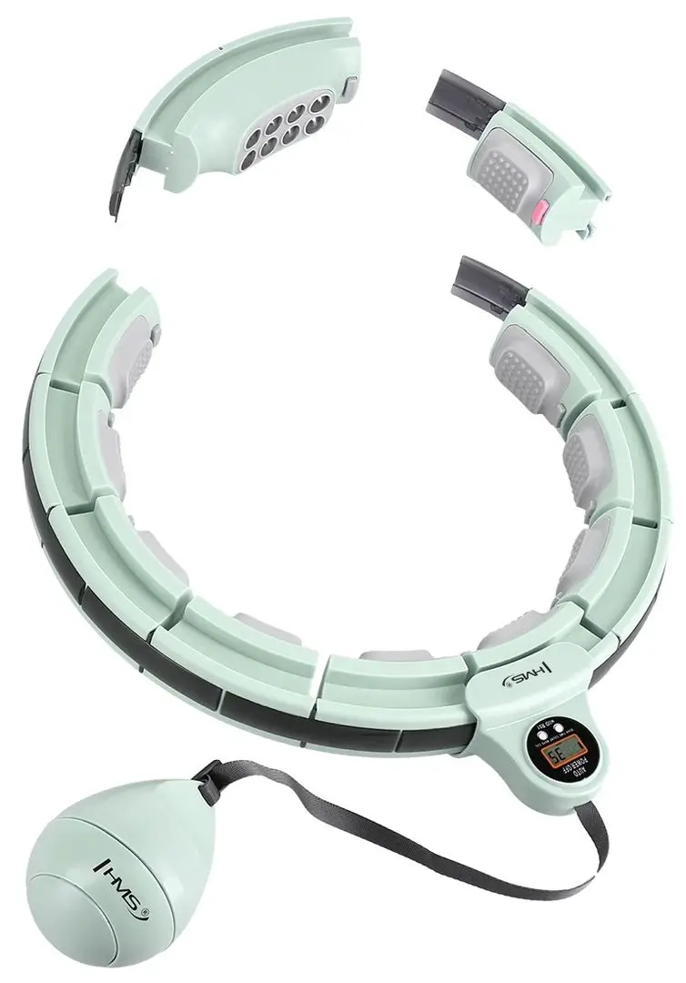 Массажный обруч с утяжелителем HMS HHM13 (Green) - 2