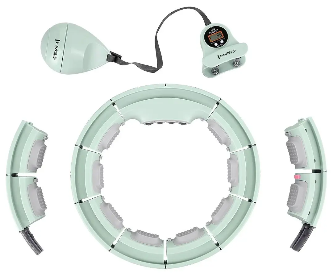 Массажный обруч с утяжелителем HMS HHM13 (Green) - 3