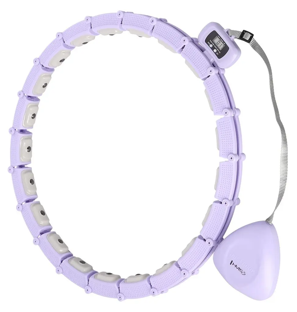 Массажный обруч с утяжелителем HMS HHM14 (Purple)