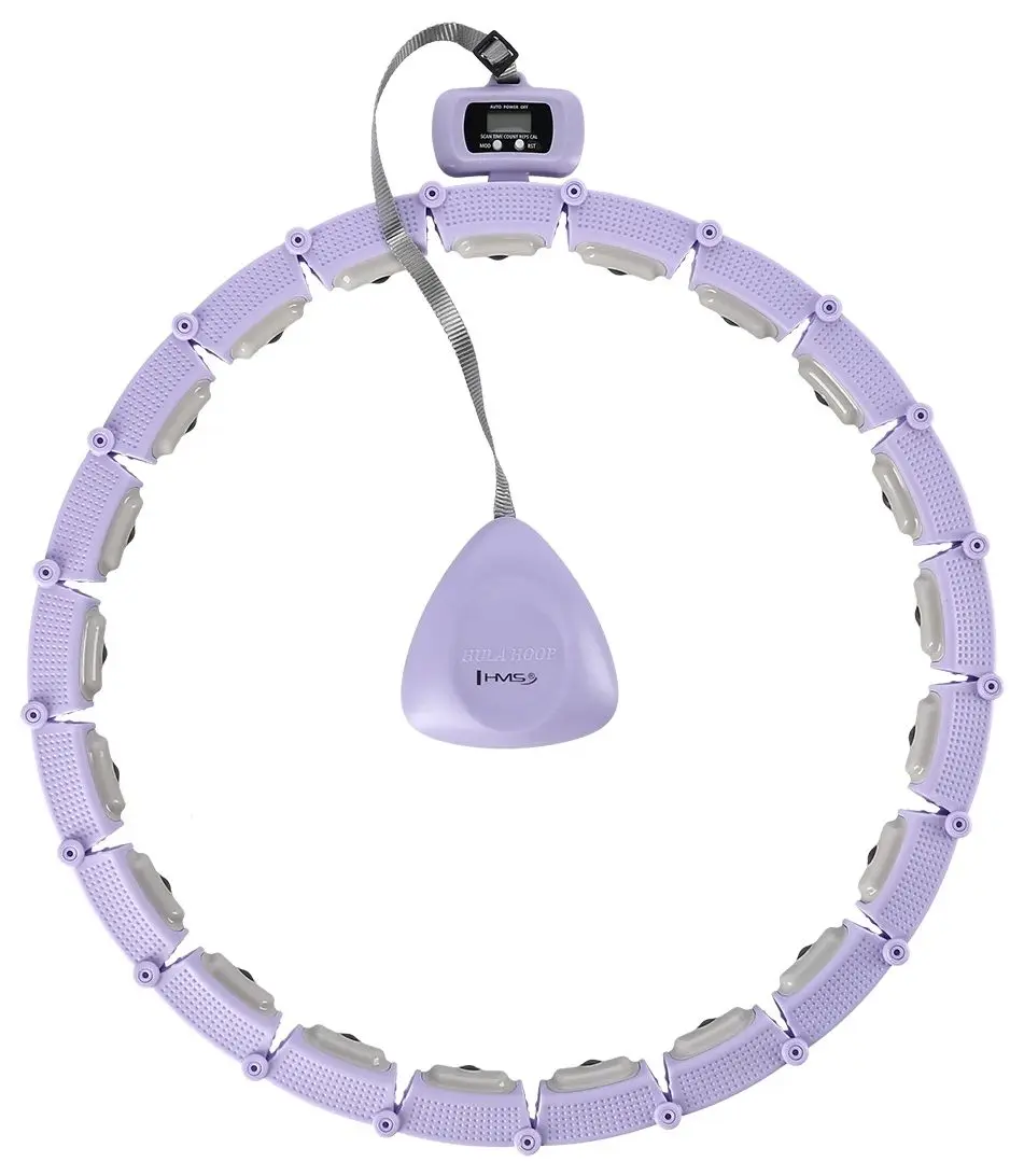 Массажный обруч с утяжелителем HMS HHM14 (Purple)