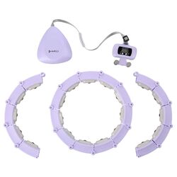 Массажный обруч с утяжелителем HMS HHM14 (Purple) Thumb