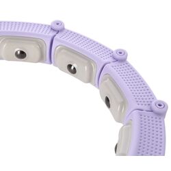 Массажный обруч с утяжелителем HMS HHM14 (Purple) Thumb