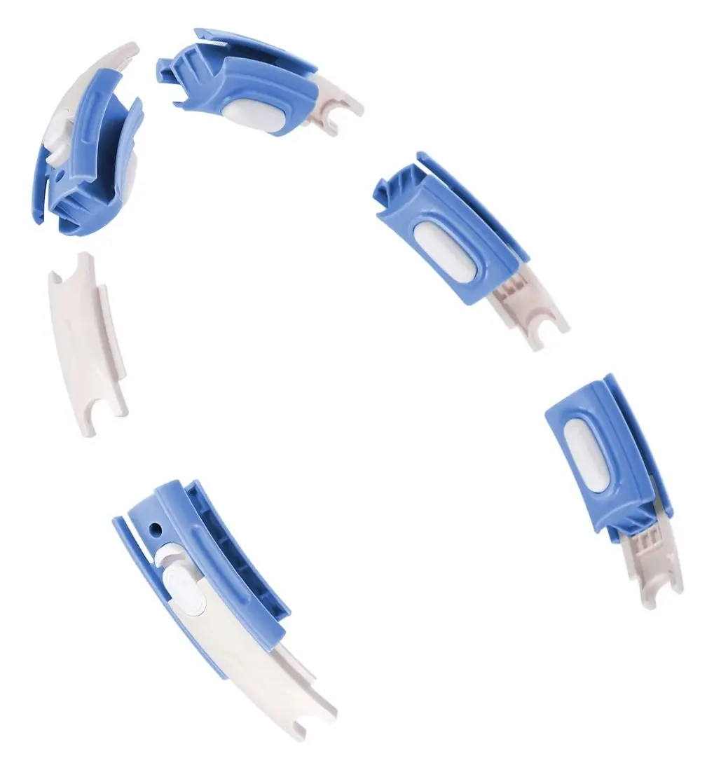 Cerc de masaj cu greutate HMS HHM15 (Blue)