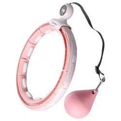 Массажный обруч с утяжелителем HMS HHM15 (Pink)