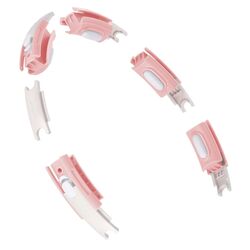 Массажный обруч с утяжелителем HMS HHM15 (Pink) Thumb