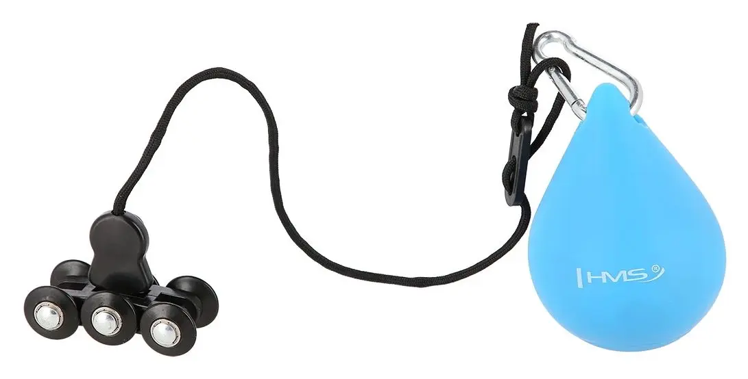 Массажный обруч с утяжелителем HMS HHW01 (Blue)
