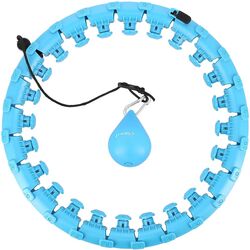 Массажный обруч с утяжелителем HMS HHW01 (Blue)