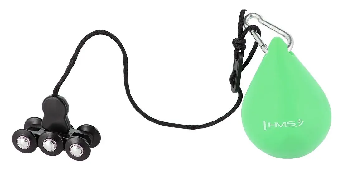 Cerc de masaj cu greutate HMS HHW01 (Green)