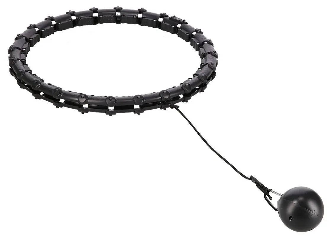 Массажный обруч с утяжелителем HMS HHW02 (Black) - 3