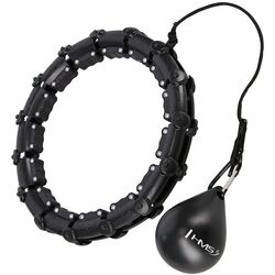 Массажный обруч с утяжелителем HMS HHW02 (Black)