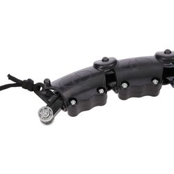 Массажный обруч с утяжелителем HMS HHW02 (Black) Thumb