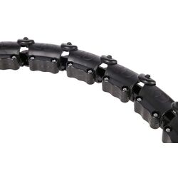 Массажный обруч с утяжелителем HMS HHW02 (Black) Thumb