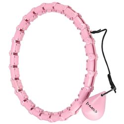 Массажный обруч с утяжелителем HMS HHW02 (Pink) Thumb