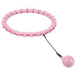 Массажный обруч с утяжелителем HMS HHW02 (Pink) Thumb