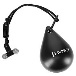 Массажный обруч с утяжелителем HMS HHW02 + пояс BR163 (Black) Thumb