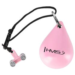Массажный обруч с утяжелителем HMS HHW02 + пояс BR163 (Light Pink) Thumb