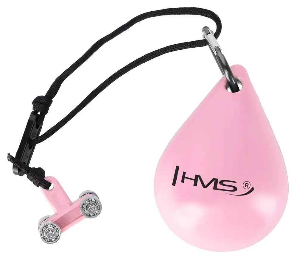Массажный обруч с утяжелителем HMS HHW02 + пояс BR163 (Light Pink)