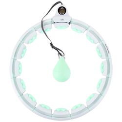 Cerc de masaj cu greutate HMS HHW06 + centura BR163 (White/Green) Thumb