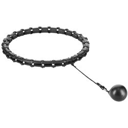 Массажный обруч с утяжелителем Hms Plus Size HHW11 (Black) Thumb