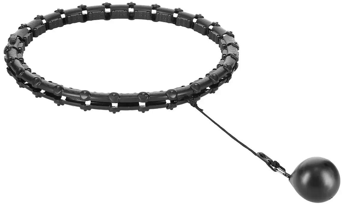 Массажный обруч с утяжелителем Hms Plus Size HHW11 (Black)