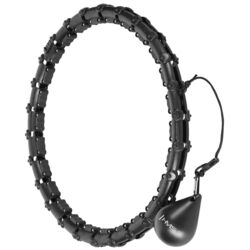 Массажный обруч с утяжелителем Hms Plus Size HHW11 (Black) Thumb