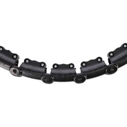 Массажный обруч с утяжелителем Hms Plus Size HHW11 (Black) Thumb