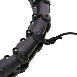 Массажный обруч с утяжелителем Hms Plus Size HHW11 (Black) Thumb