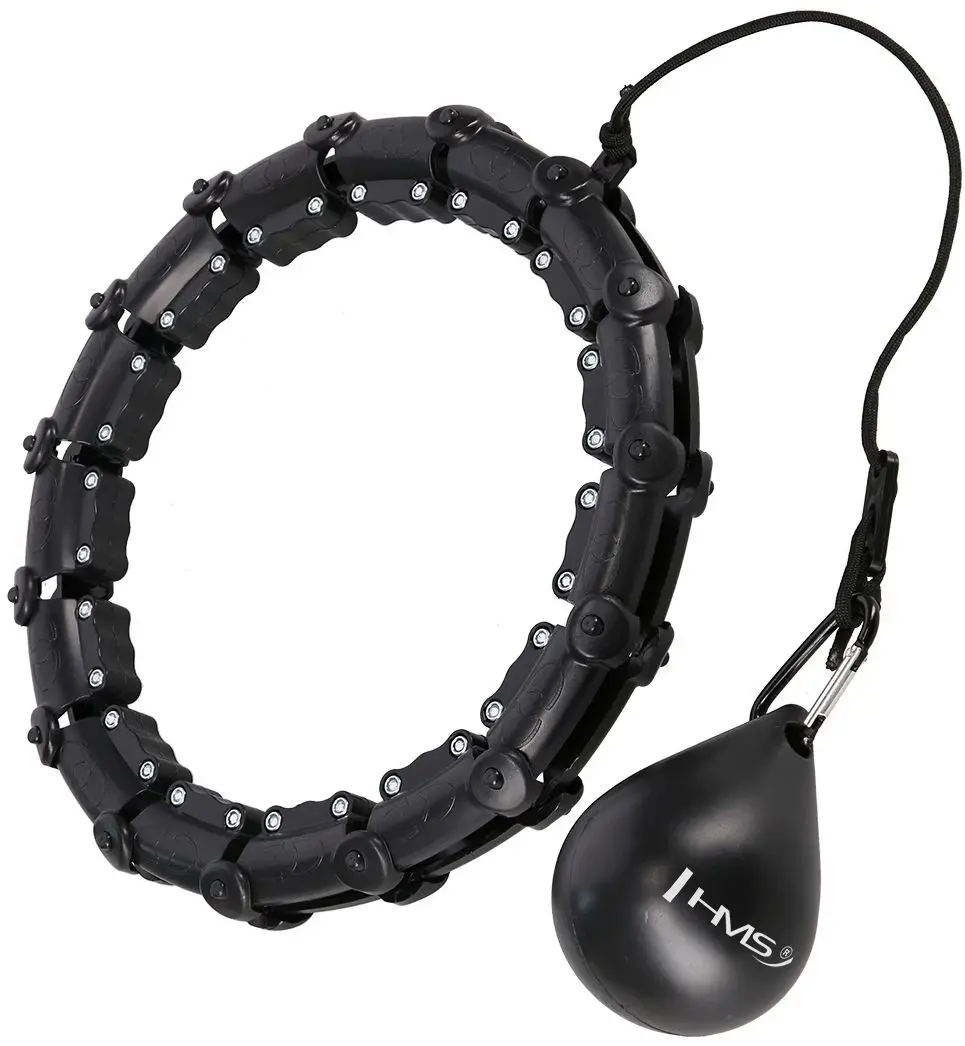 Массажный обруч с утяжелителем Hms Plus Size HHW11 (Black)