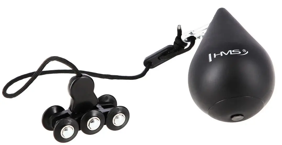 Массажный обруч с утяжелителем HMS Plus Size HHW12 + пояс BR163 (Black)