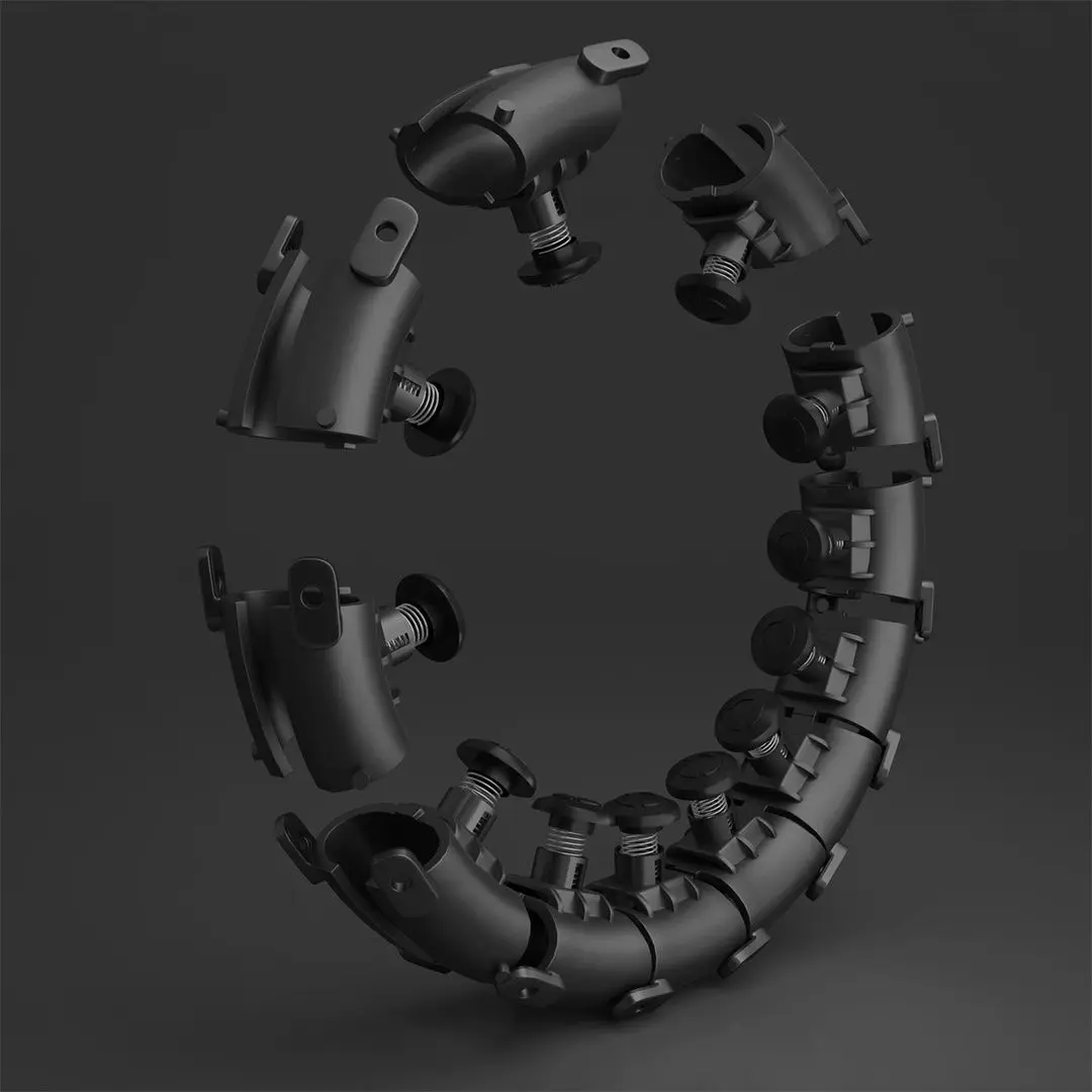 Массажный обруч с утяжелителем HMS Plus Size HHW12 + пояс BR163 (Black)