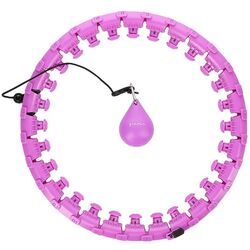 Cerc de masaj cu greutate HMS Plus Size HHW12 + centura BR163 (Violet) Thumb