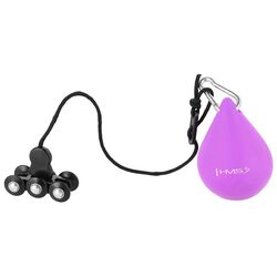Cerc de masaj cu greutate HMS Plus Size HHW12 + centura BR163 (Violet) Thumb
