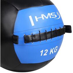 Медицинский мяч HMS WLB12 12kg (Black/Blue) Thumb