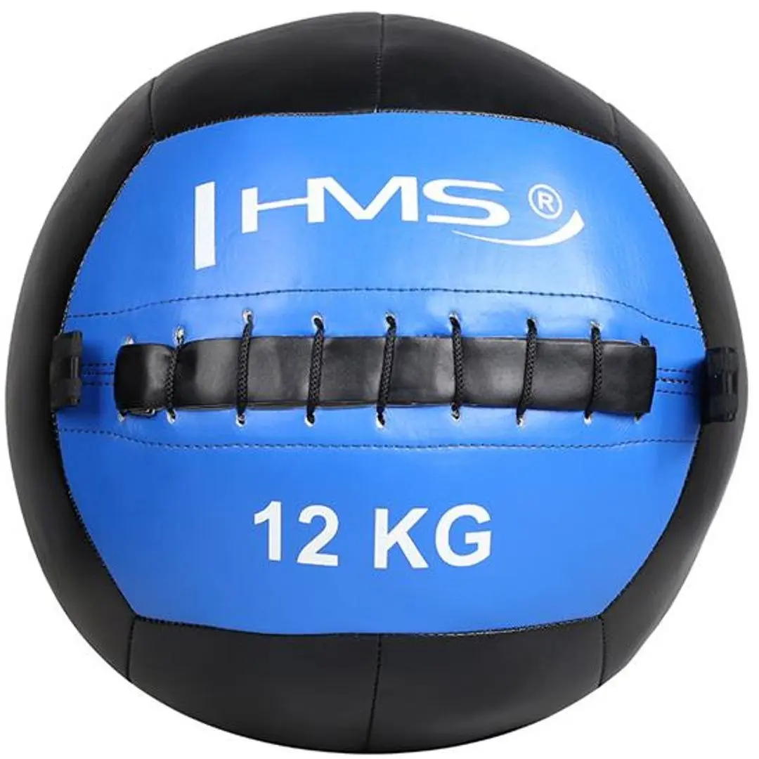Медицинский мяч HMS WLB12 12kg (Black/Blue)