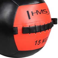 Медицинский мяч Hms WLB15 15кг (Black/Red) Thumb