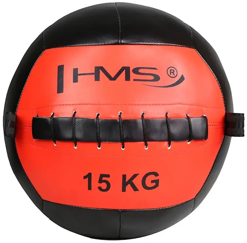 Медицинский мяч Hms WLB15 15кг (Black/Red)