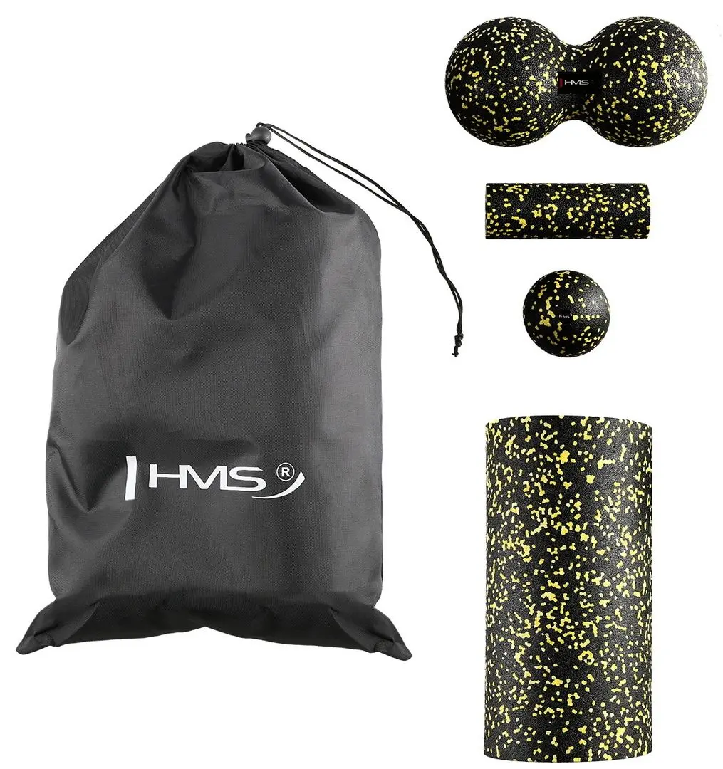 Set pentru masaj HMS FSBM04 (Black/Yellow) - 2