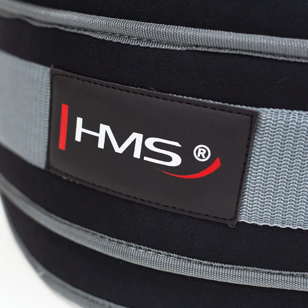 Centura ridicare greutati HMS PST04 (Grey/Black) - 4
