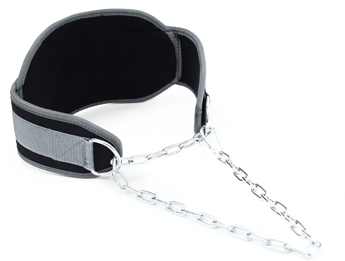 Centura ridicare greutati HMS PST04 (Grey/Black) - 5