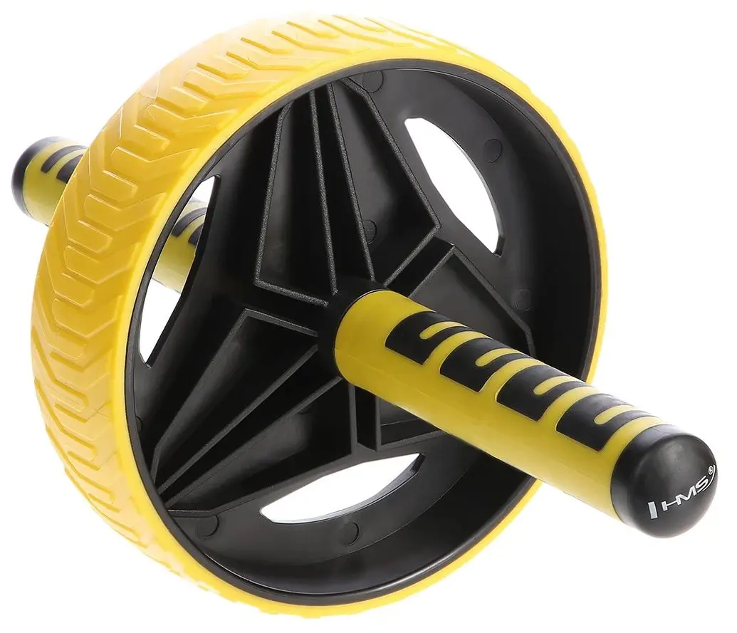 Roata pentru abdomen HMS WA07 (Yellow/Black)