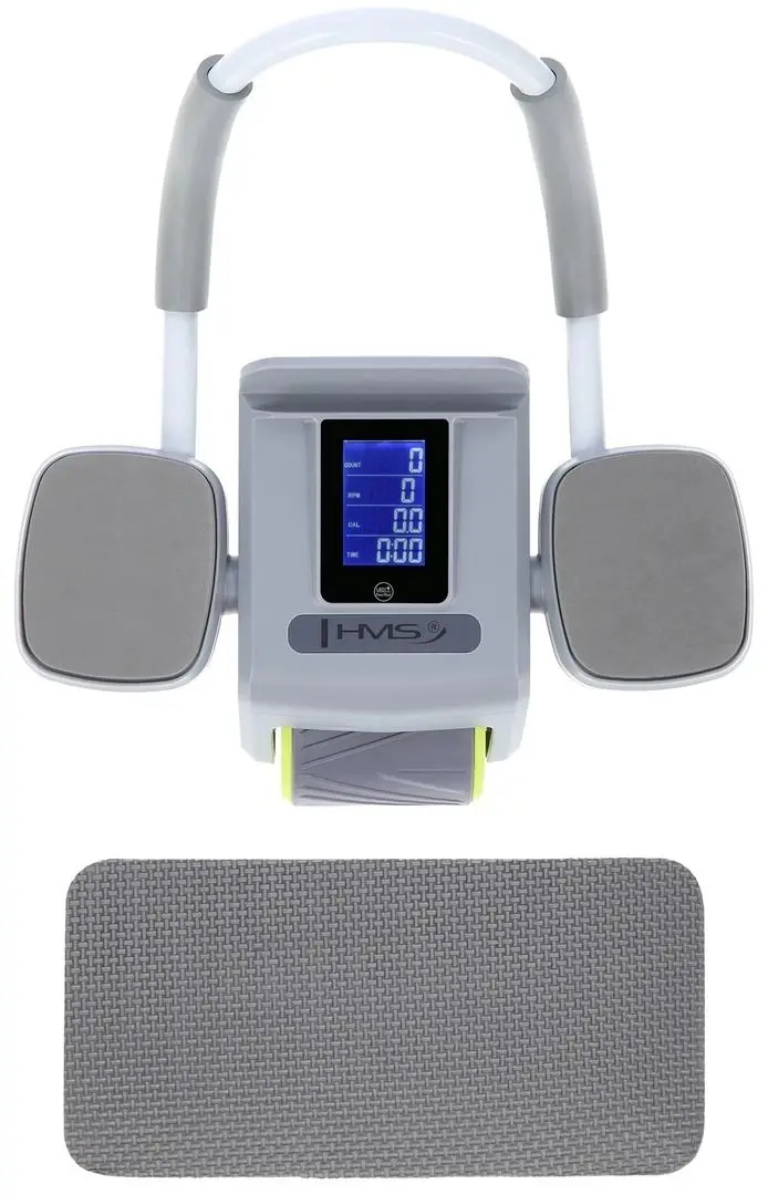 Roata pentru abdomen + covoras HMS KA08 (Grey)