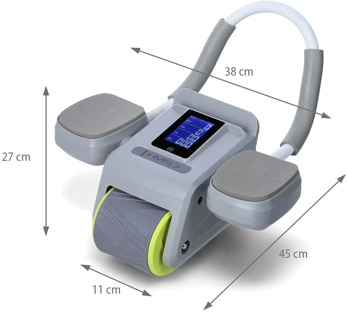 Roata pentru abdomen + covoras HMS KA08 (Grey)