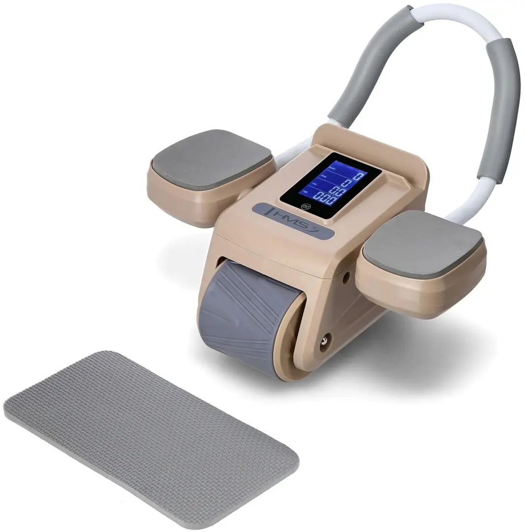 Roata pentru abdomen + covoras HMS KA08 (Grey/Brown)